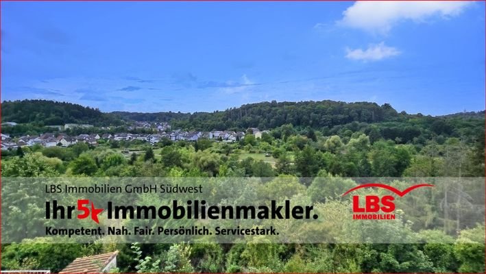 Sicht vom Balkon