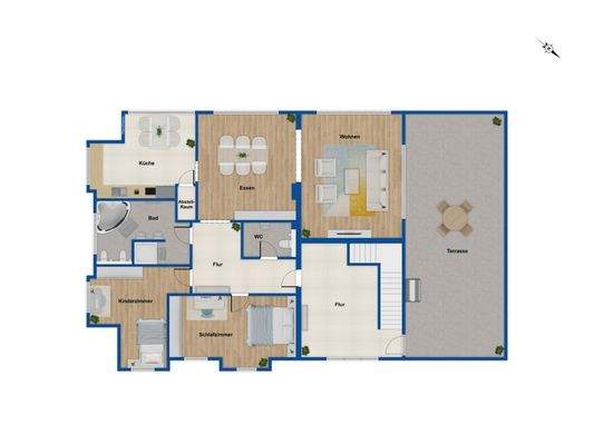 Grundriss Obergeschoss