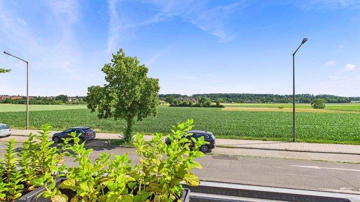 herrlicher Blick von Terrasse