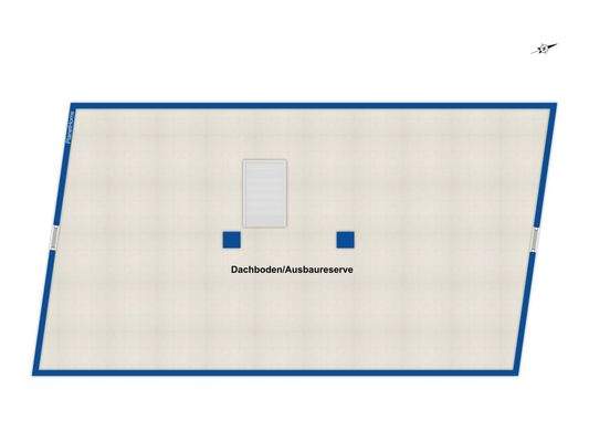 Grundriss DG Haus Nr. 6a