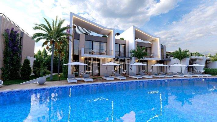 Flats in a Modern Complex in North Cyprus Lapta