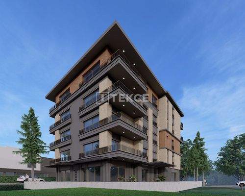 Apartments in a New Building with Elevator in Kuşadası Center