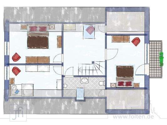 Grundriss Obergeschoss