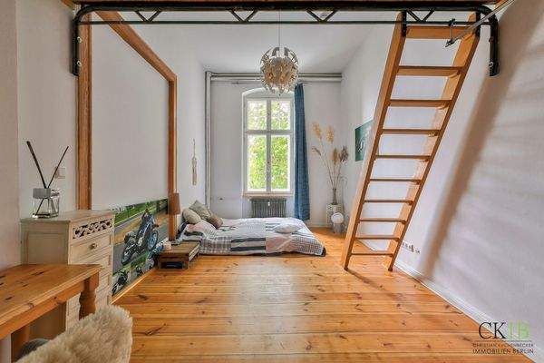 Schlafzimmer 2 mit Hochbett