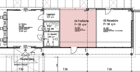 Lübeck Ladenlokale, Ladenflächen 
