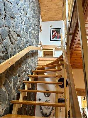 Aufgang zum Dachgeschoss