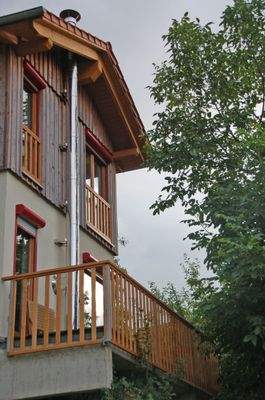 Ansicht Talseite - als der Nussbaum noch kleiner war