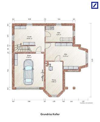 Grundriss Keller