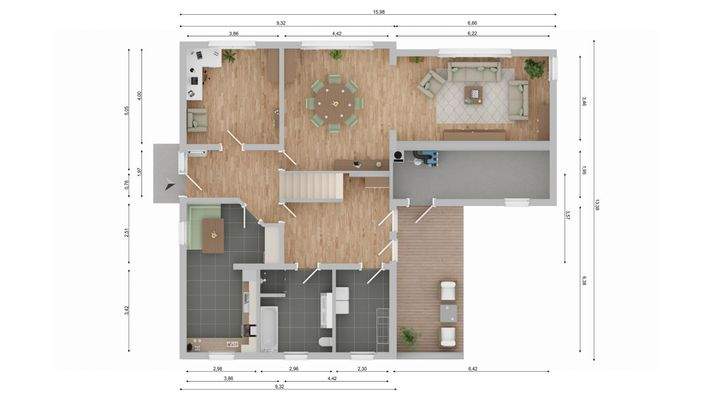 Grundriss Erdgeschoss