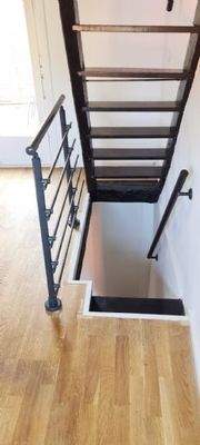 Treppe zum Obergeschoss