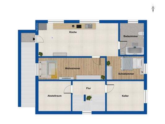 Grundriss Untergeschoss