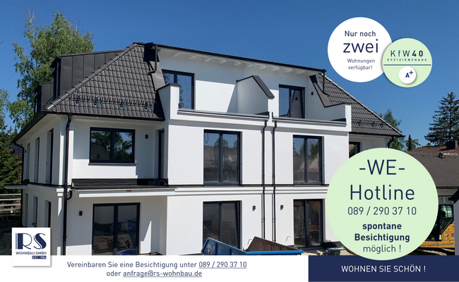 Jetzt besichtigen - Tel. 089 / 290 37 10