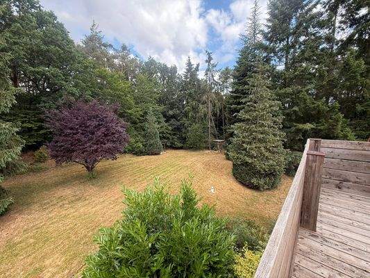 Blick vom Balkon im DG