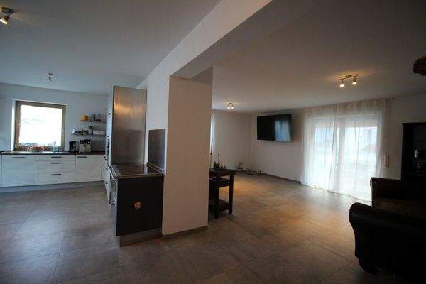 Küche und Wohnbereich