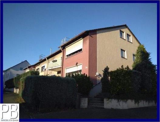 Seitenansicht des Gebäudes