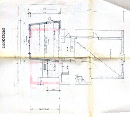 Grundriss EG mit Anbau