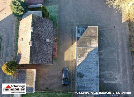 Luftbildaufnahme Grundstück