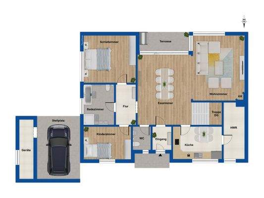 Grundriss Erdgeschoss