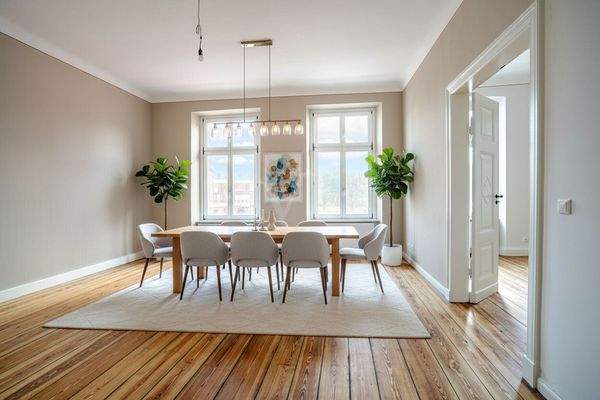 Küche digital möbliert