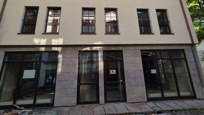 Einzige Gewerbefläche Eingangsbereich