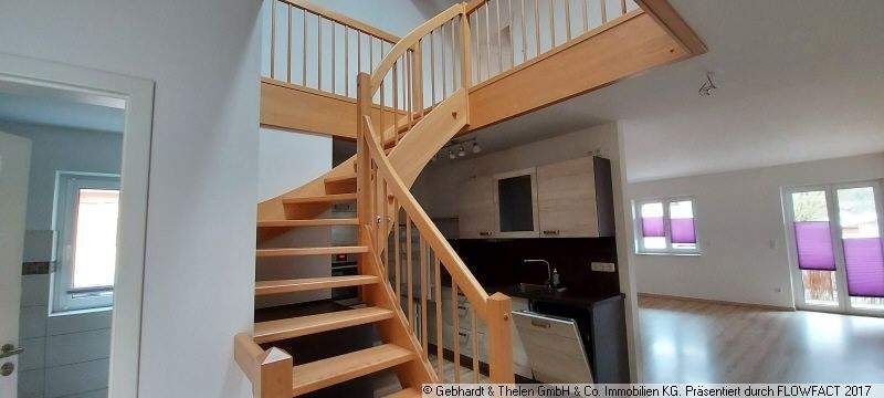 Ansicht Küche - Wohnzimmer