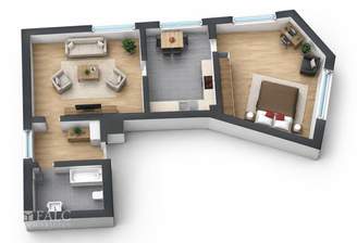 Grundriss - 3D Animation