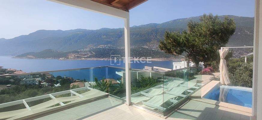 Furnished 2-Bedroom Villas for Investment in Antalya Kaş