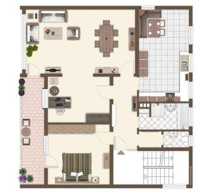 Grundriss Obergeschoß