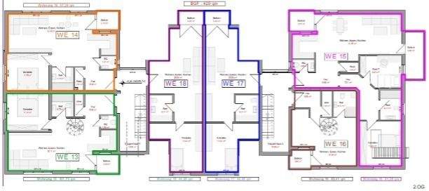 Grundriss zu WE 13 