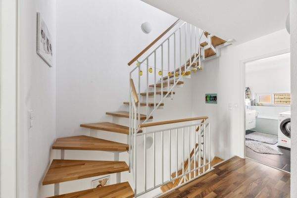 Treppenaufgang ins DG