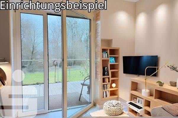 barrierefreier Zugang zur Terrasse