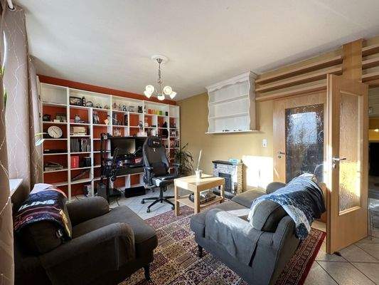 Blick ins Wohnzimmer