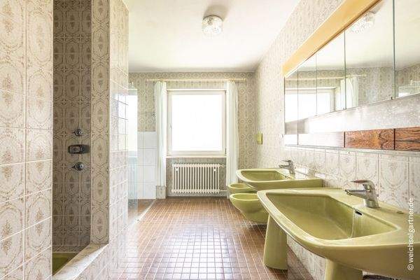 Tageslicht-Badezimmer