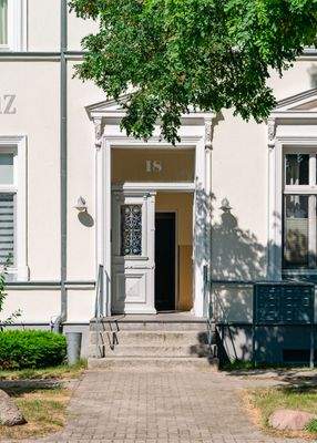 Der Hauseingangsbereich