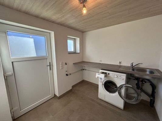 Waschküche im Erdgeschoss