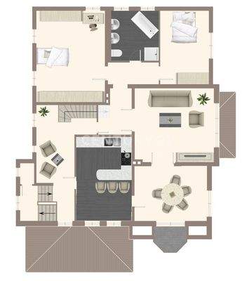 Grundriss Obergeschoss