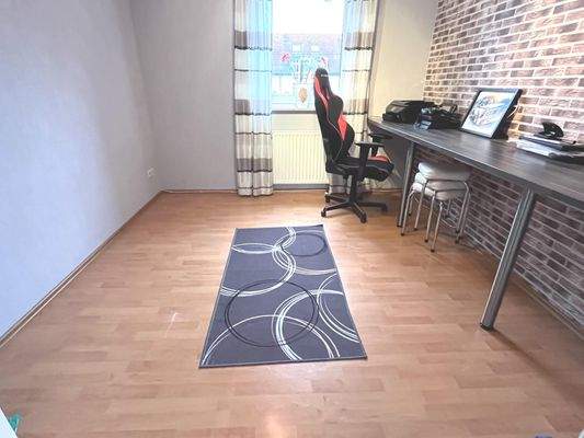 Eines der Kinderzimmer im Obergeschoss