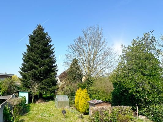 Ausblick Garten