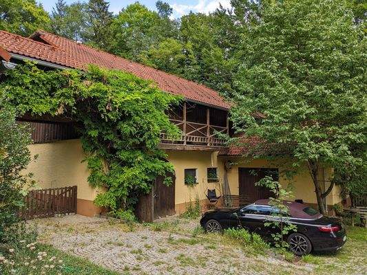 Anbau Reitstall u. Heuboden