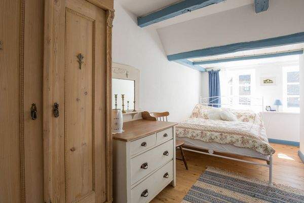 Ruhe. Schlafzimmer Nr.1 im Obergeschoss.