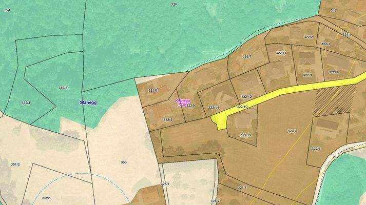 Widmung Grundstücke 