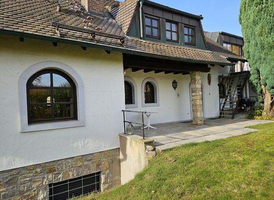 Terrasse Gartenseite