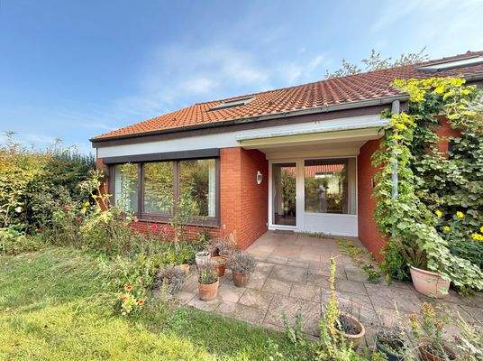 Rückseite, Terrasse