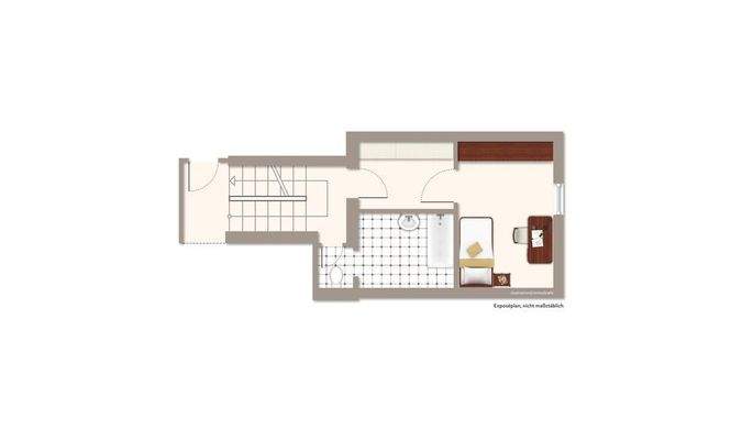 Grundriss Mezzanine-Ebene