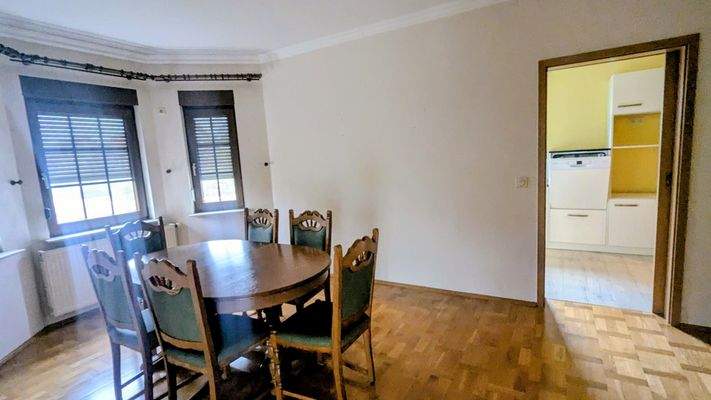 Esszimmer im Erdgeschoss