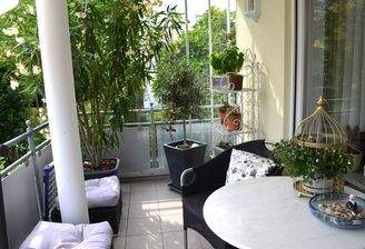 Schöner Balkon