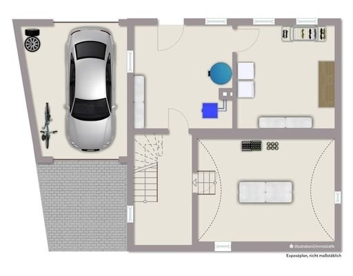 Grundriss Untergeschoss
