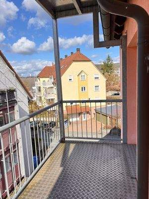 Überdachter Balkon