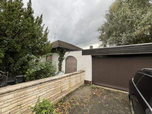 Ansicht Doppelgarage