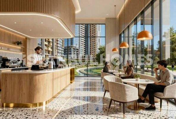 Forest-View Apartments in a Prestigious Complex in Istanbul Sariyer